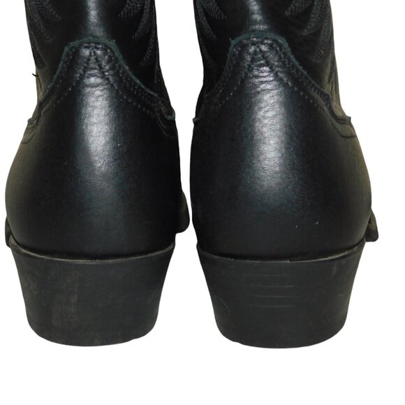 Ariat Men's Black Deertan Heritage R Toe Western Boots 10002218 Size 10.5B - Picture 5 of 11